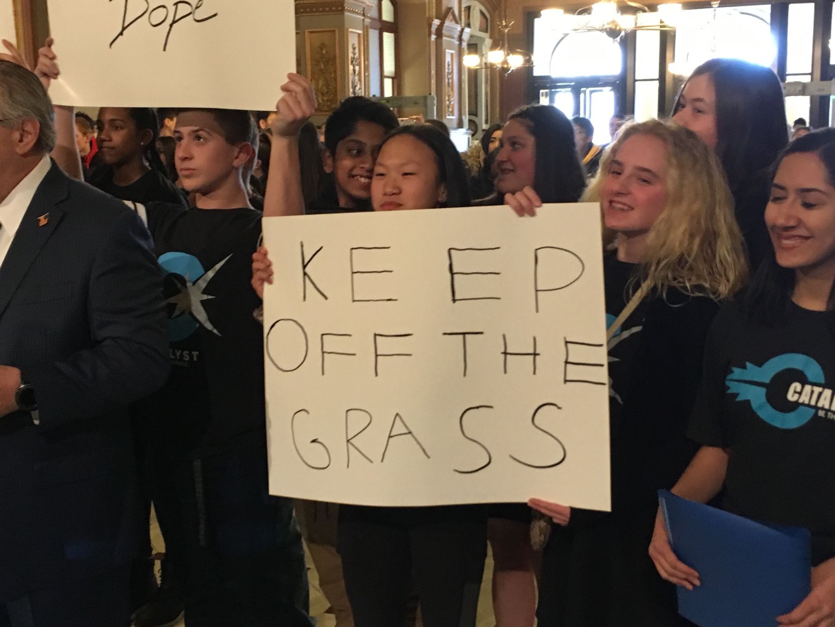 Rally against marijuana legalization